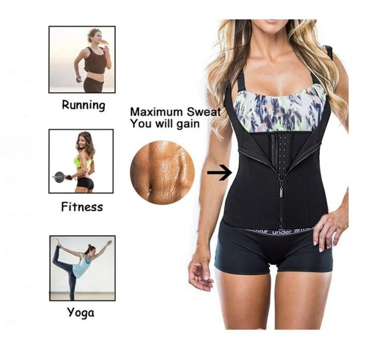 Chaleco Corsé Deportivo Reductor - Moldea tu Silueta en el Gym y en tu Día a Día